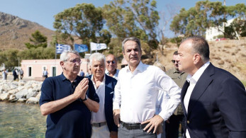 Κυριάκος Μητσοτάκης στη Λέρο: μεγάλα έργα, έμφαση στην ασφάλεια και νέο ΕΣΥ