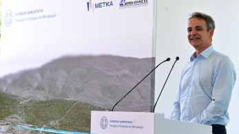 Κυριάκος Μητσοτάκης στην υπογραφή του τριπλού κόμβου Σκαραμαγκά: Έργο που ωριμάζει τα πάντα στο κυκλοφοριακό