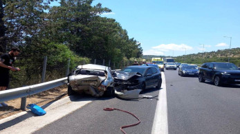 Αθηνών- Λαμίας:  καραμπόλα πέντε αυτοκινήτων στην Εθνική Οδό - Τρεις τραυματίες, ο ένας σοβαρά