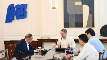 Για τη νέα ΔΕΘ συζήτησαν στο Μαξίμου Κυριάκος Μητσοτάκης και Στέλιος Αγγελούδης (video)