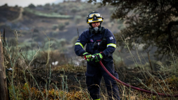 Φωτιά στην Μακύνεια Ναυπάκτου - 112 για εκκένωση (video)