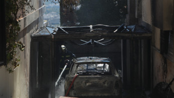 Υπό έλεγχο η φωτιά σε χώρο στάθμευσης πολυκατοικίας στο Ψυχικό