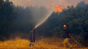 Φωτιά στην Φλώρινα: ενισχύθηκαν οι δυνάμεις στην Κρυσταλλοπηγή - Μήνυμα 112
