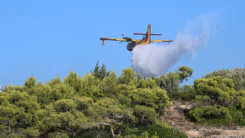 Φωτιά στο Κατάφυτο Νευροκοπίου στη Δράμα