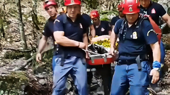 Γυναίκα τραυματίστηκε ενώ έκανε πεζοπορία στον Όλυμπο (video)