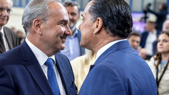 90ή ΔΕΘ: Γεωργιάδης και Παπαθανάσης έπιασαν τις ρακέτες - Ποιος κέρδισε στο πινγκ πονγκ (video)