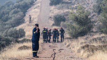 Μενίδι: Φωτιά στο στρατόπεδο Καποτά, μήνυμα από το 112