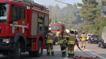 Ρέθυμνο: καλύτερη η εικόνα της φωτιάς - Εστάλη μήνυμα 112 για εκκενώσεις περιοχών