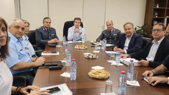Συνάντηση Μιχάλη Χρυσοχοΐδη-Στέλιου Αγγελούδη: Κοινές δράσεις ΕΛ.ΑΣ και Δημοτικής Αστυνομίας στη Θεσσαλονίκη