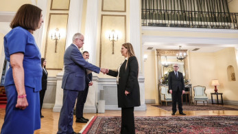 Επίδοση διαπιστευτηρίων νέων πρέσβεων στον Πρόεδρο της Δημοκρατίας, Κωνσταντίνο Τασούλα