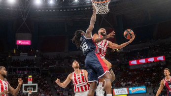 Ολυμπιακός: Επιβλητικό ξεκίνημα με 106-89 εκτός έδρας επί της Μπασκόνια