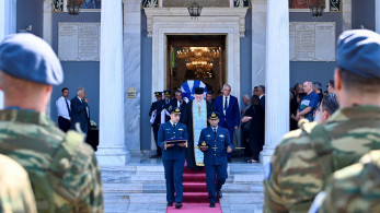 Ιωάννινα: Το τελευταίο «αντίο» στον Σμηναγό Δημήτρη Πέτρου, που σκοτώθηκε στην Τανάγρα