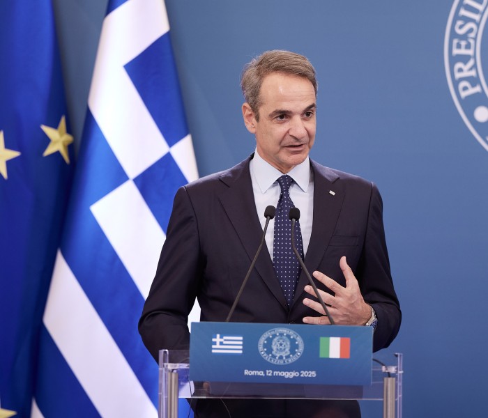 Live η βράβευση του Κυριάκου Μητσοτάκη στο Βερολίνο για την ελληνική οικονομία - Δείτε την ομιλία του