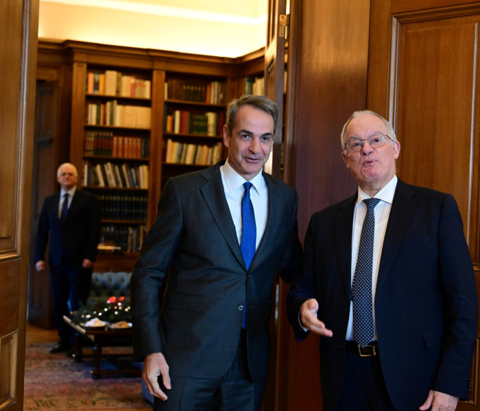 Κυριάκος Μητσοτάκης σε Τασούλα για τους αγρότες: Είμαι αισιόδοξος πως μέσα στις επόμενες ημέρες θα έχουμε εκτόνωση της κατάστασης (photos)