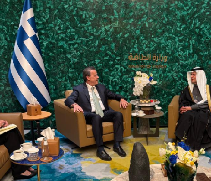 Σταύρος Παπασταύρου για Ριάντ: Η Ελλάδα είναι μία φωνή ρεαλισμού στην Ευρώπη όσον αφορά την ενέργεια