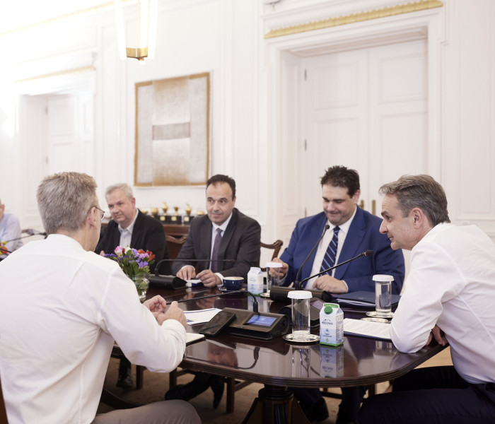 Σύσκεψη υπό τον Κυριάκο Μητσοτάκη για την παρουσίαση του νέου κόμβου Παρακολούθησης Επιδόσεων Τοπικής Αυτοδιοίκησης