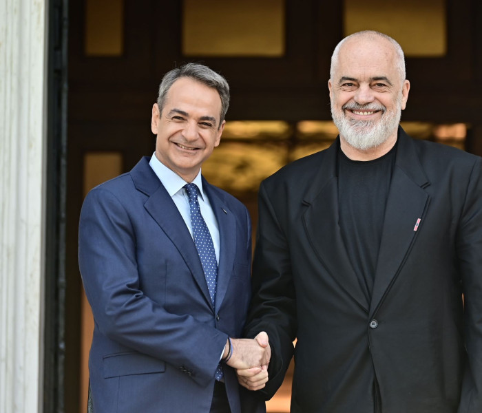 Κυριάκος Μητσοτάκης σε Έντι Ράμα: Σημαντική ευκαιρία να λύσουμε εκκρεμή ζητήματα