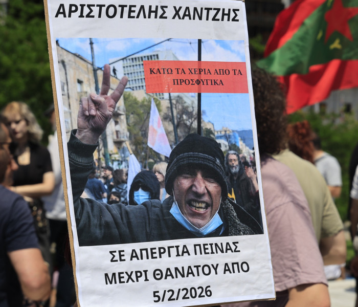 Προσφυγικά: τέλος η απεργία πείνας του Αριστοτέλη Χαντζή