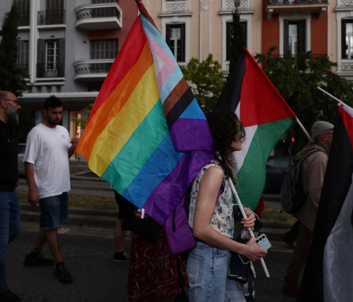 Ζαχαρός για παλαιστινιακές σημαίες στο Pride: Να πάνε στην Παλαιστίνη (video)