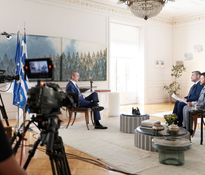 Κυριάκος Μητσοτάκης για τις εξαγγελίες στη ΔΕΘ: Οι πόροι είναι αυτοί. Περιμένω την αντιπολίτευση να πει πως θα τους κατένειμε  (video)