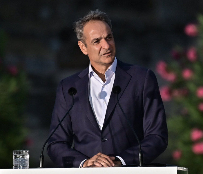 Ο Κυριάκος Μητσοτάκης στα εγκαίνια των έργων αναβάθμισης υποδομών στον αρχαιολογικό χώρο του Κεραμεικού