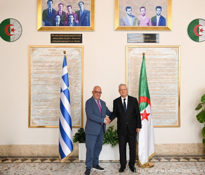 Κακλαμάνης: «Ξεκινά μια νέα ημέρα στην ιστορική φιλία μεταξύ της Ελλάδος και της Αλγερίας» (photo)